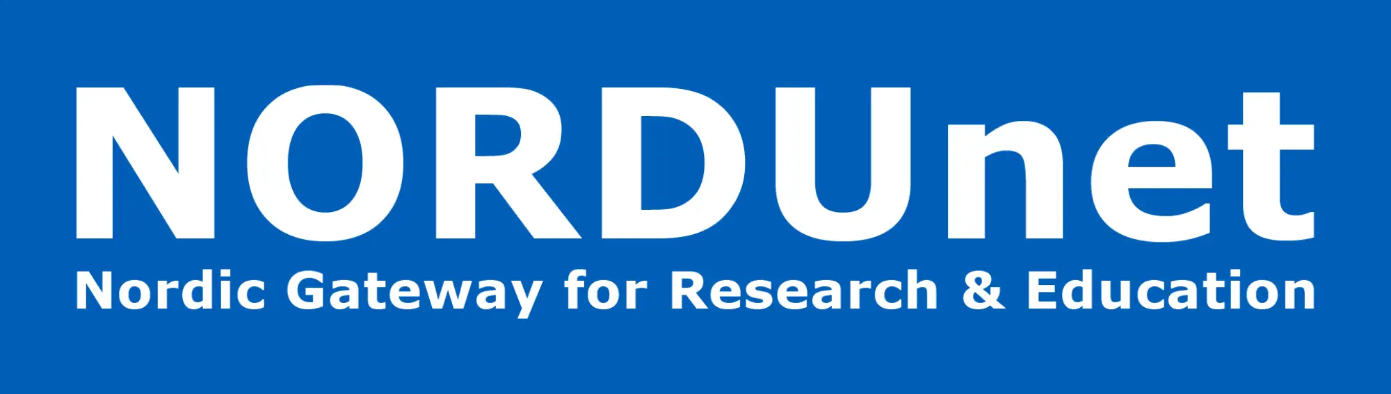 NORDUnet logo blue